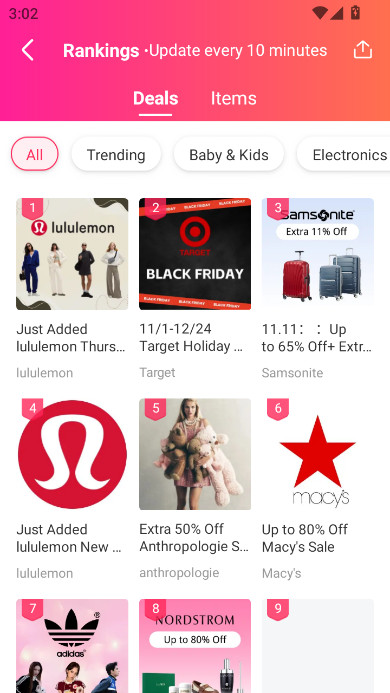 北美省钱快报下载2026安卓最新版截图2