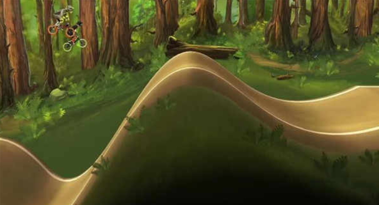 疯狂自行车越野赛2游戏