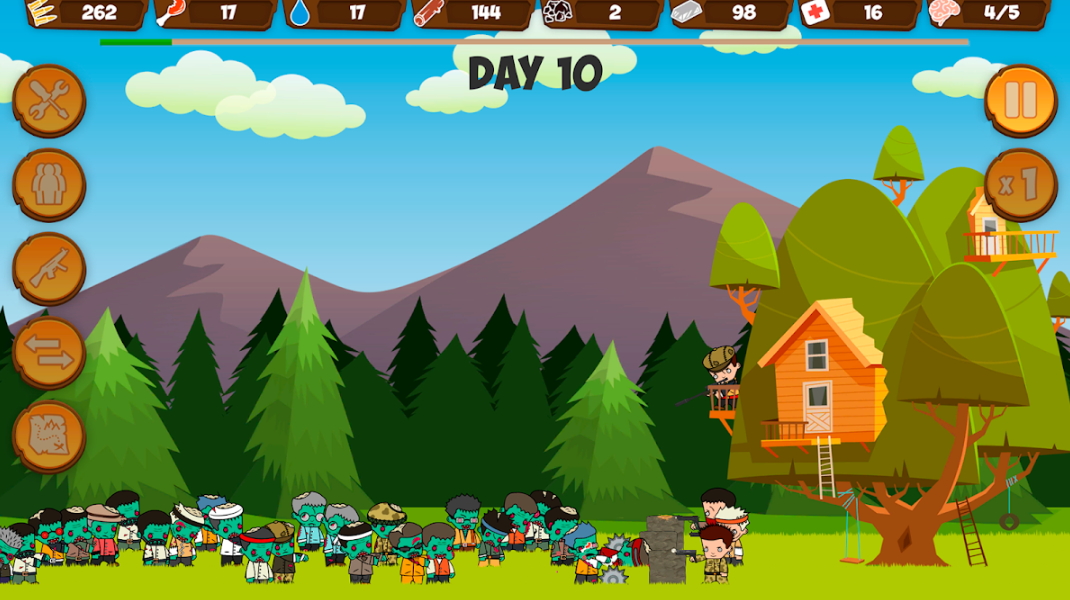 僵尸森林无限资源最新版