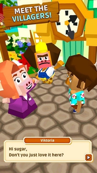 动物岛小镇中文版(Castaway Paradise)截图1