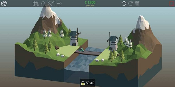 桥梁建筑师中文版(Bridge Constructor)截图1