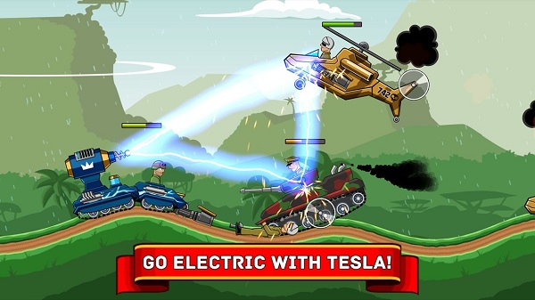 钢铁之丘手游(Hills of Steel)截图3