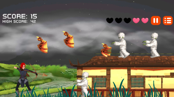 弓箭女猎人手游(Zombie Huntress)截图2