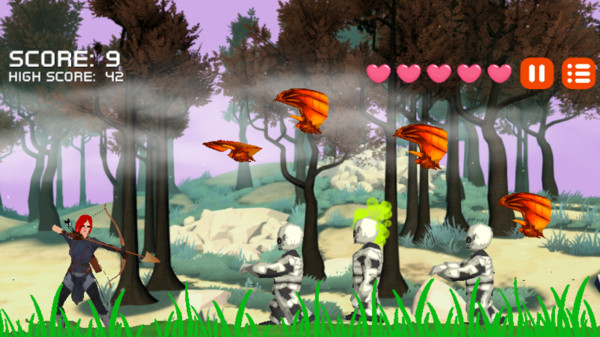 弓箭女猎人手游(Zombie Huntress)截图3