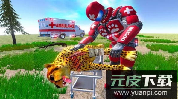 医用机器人动物救援手游截图3