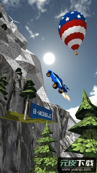 斜坡大冲刺手游(Ramp Car Jumping)截图2
