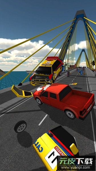 斜坡大冲刺手游(Ramp Car Jumping)截图3