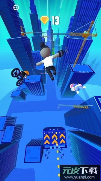 飞钩跑酷手游(Swing Loops)截图3