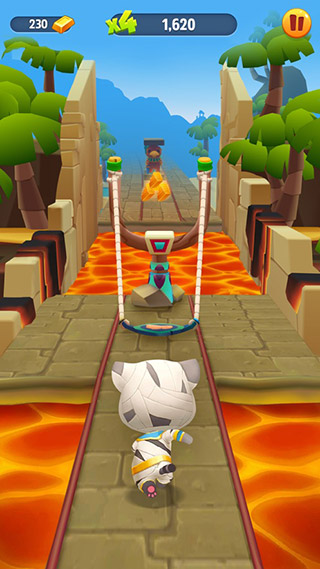 汤姆猫跑酷内置菜单mod版截图1