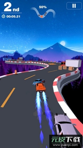 拇指赛车游戏截图2