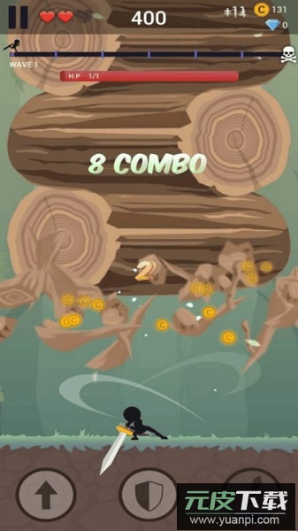 刀锋火柴人游戏截图1