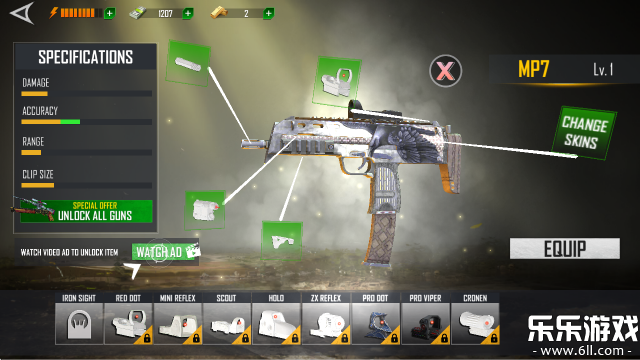 战争打击最新版本下载(WarStrike FPS Offline Gun Game)截图2