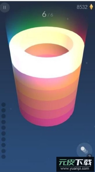 旋转涂色游戏(Paint Hit)截图1
