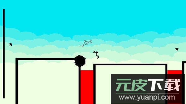 火柴人平台酷跑手游截图1