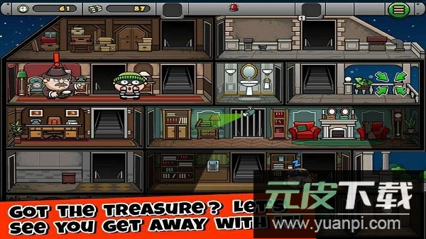 神偷鲍勃4无限币中文版(BobTheRobber4)截图2