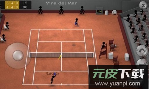 火柴人网球游戏(Stickman Tennis)截图2