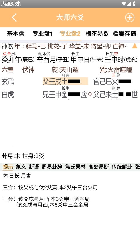大师六爻app官方版截图3