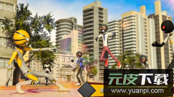 蜘蛛火柴人侠客手游截图2