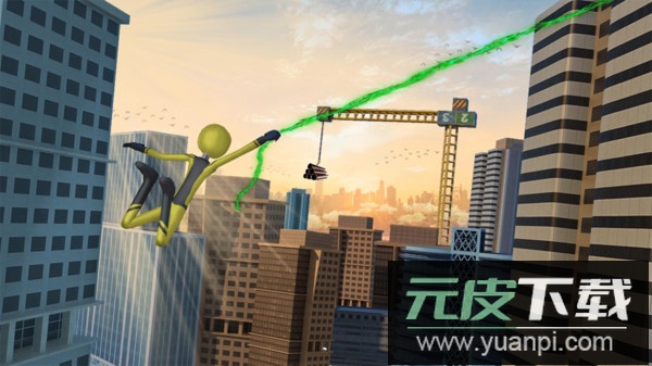 蜘蛛火柴人侠客手游截图3