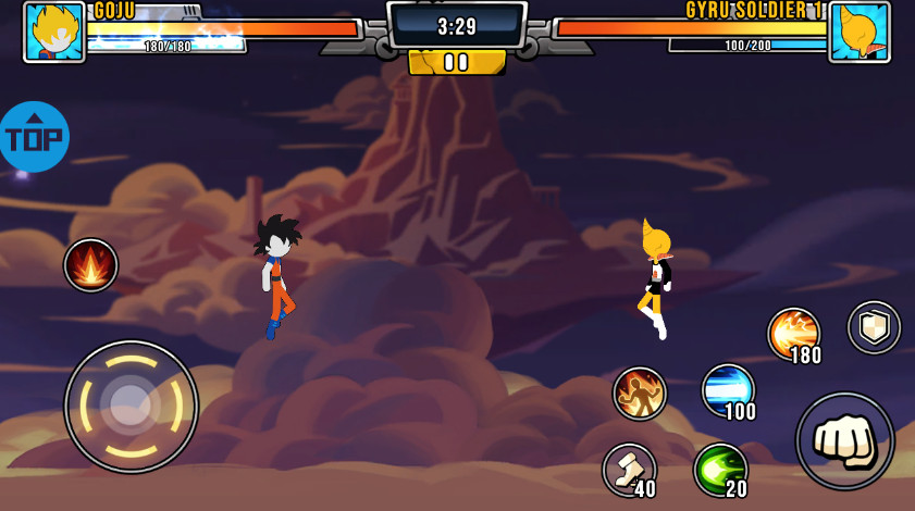 超级火柴人龙战士游戏截图3