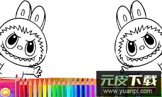 拉布布小画家官方版(Labubu Coloring)截图2