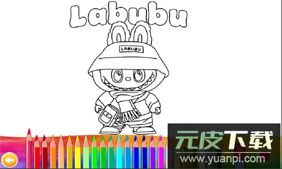 拉布布小画家官方版(Labubu Coloring)截图3