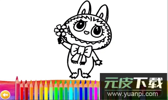 拉布布小画家官方版(Labubu Coloring)截图4