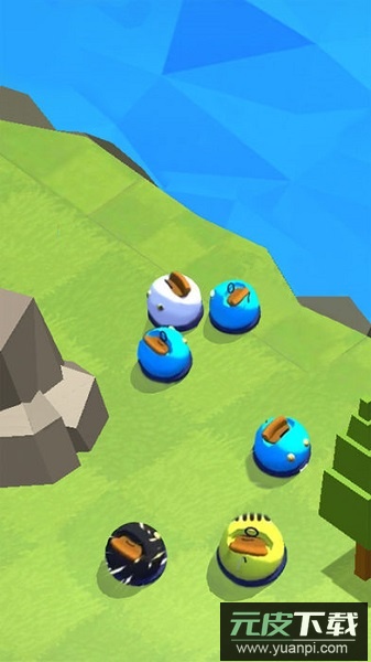 碰碰车大作战双人游戏截图1