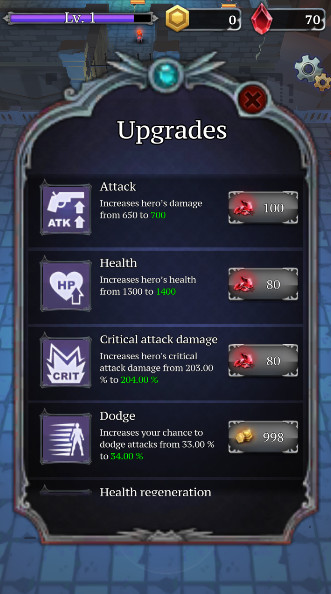 英雄冒险hero adventure无限金币版截图2