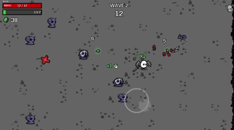 土豆兄弟(brotato)游戏(内置菜单)截图1