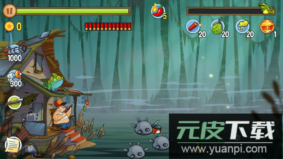 沼泽激战手游下载(Swamp Attack)截图1