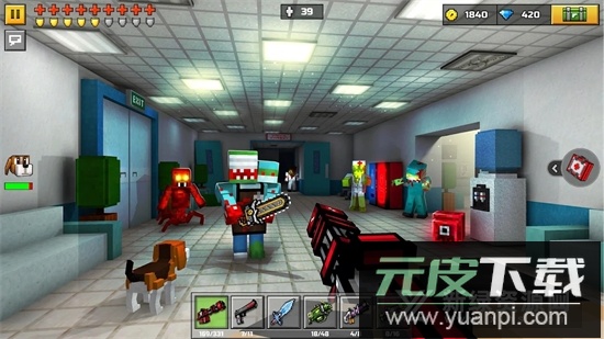 Pixel Gun 3D(像素枪3D便携版安卓版)截图1