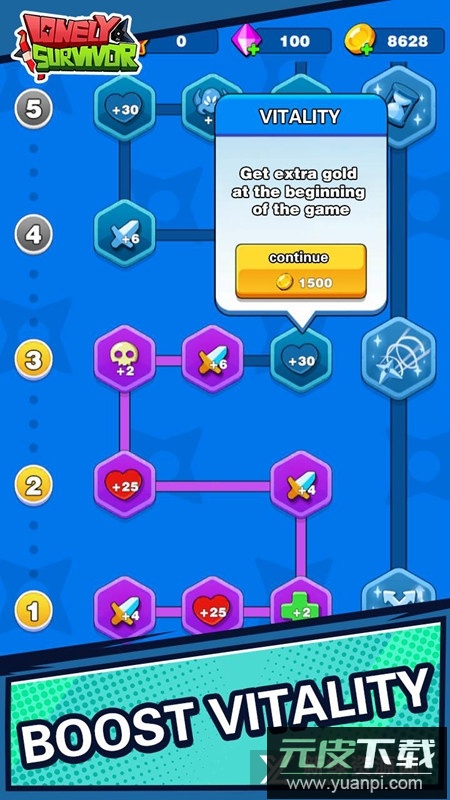 Lonely Survivor孤独的幸存者无限钻石金币修改版截图5