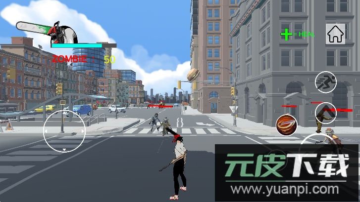 电锯人大战僵尸最新版截图2