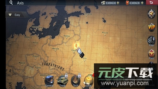 二战名将世界战争无限货币勋章版截图2