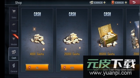 二战名将世界战争无限货币勋章版截图6