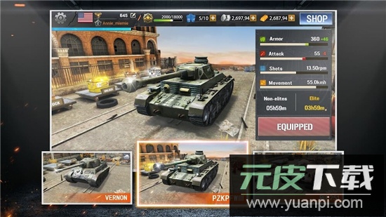 Furious Tank狂暴坦克最新版本手机版下载截图2