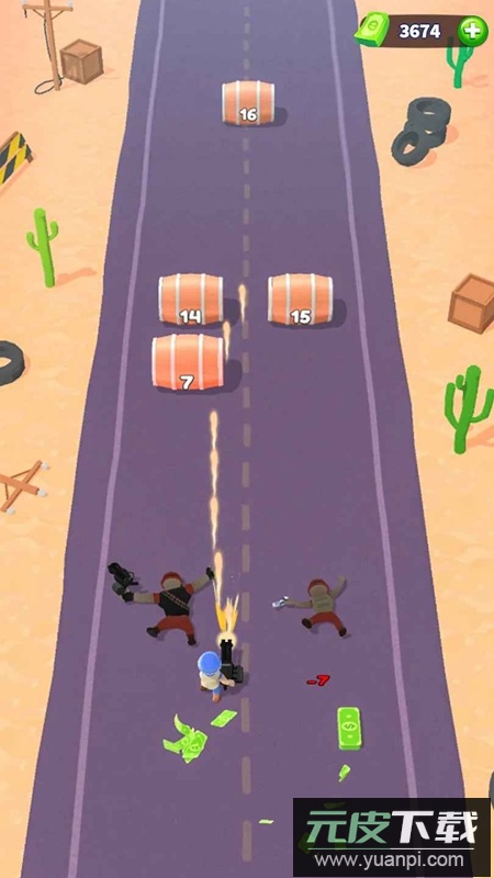 射击跑枪生存无限金币钻石最新版截图2