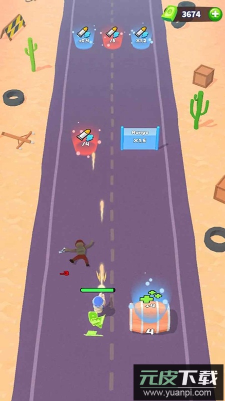 射击跑枪生存无限金币钻石最新版截图3