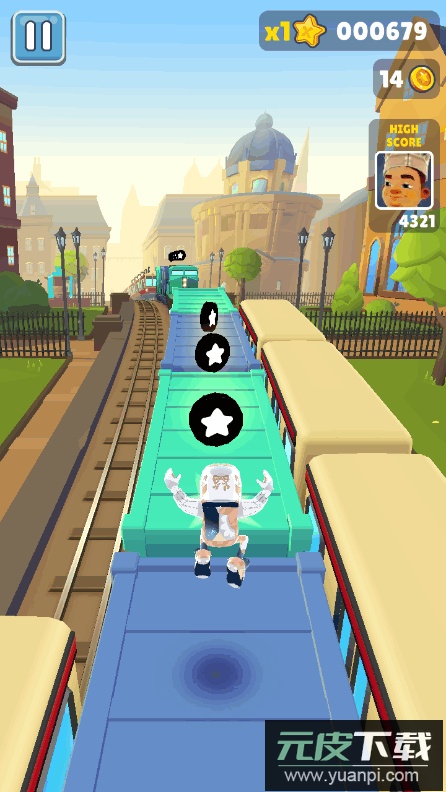 地铁跑酷殃毁是帅哥版本截图1