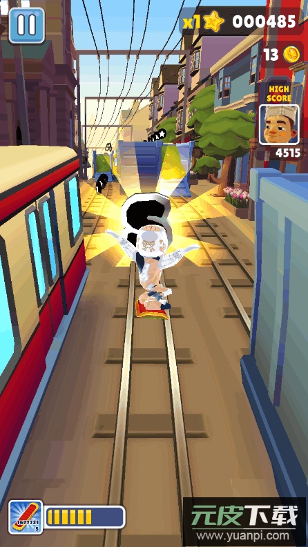 地铁跑酷殃毁是帅哥版本截图3