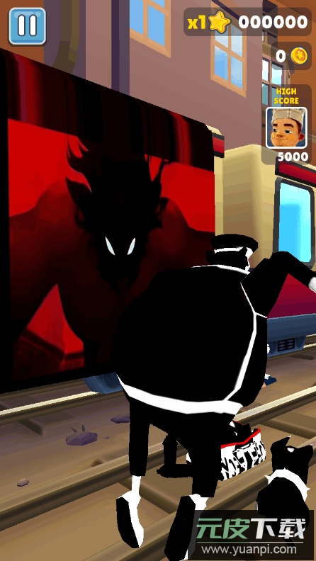 地铁跑酷殃毁是帅哥版本截图6