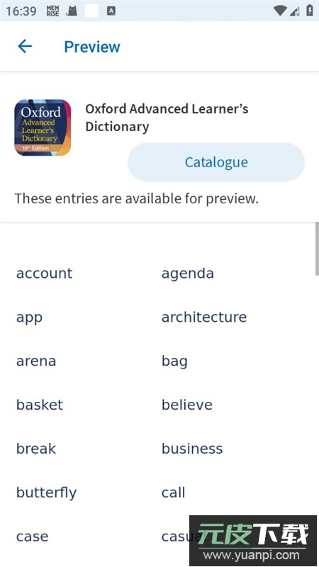 OALD牛津高阶英英词典第10版已付费版截图2