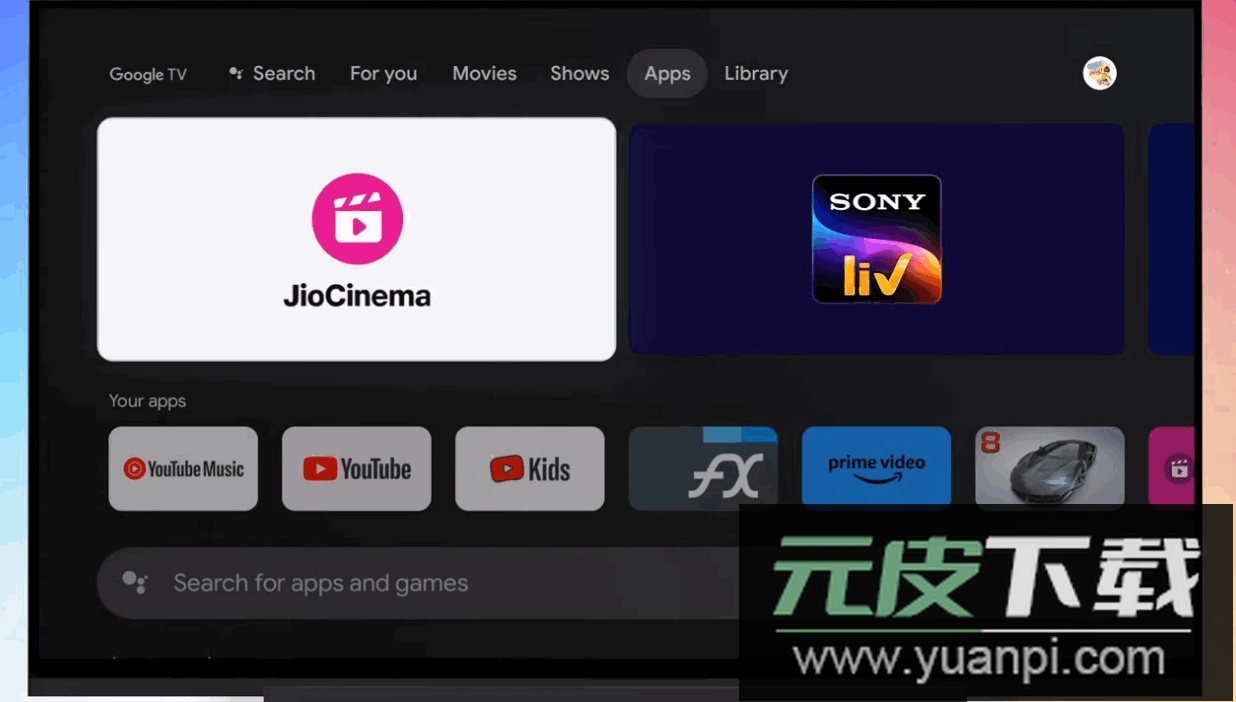 谷歌框架TV版(Google Play 服务)截图3