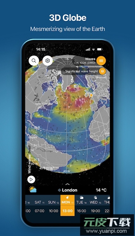 Ventusky风雨气温图客户端截图1