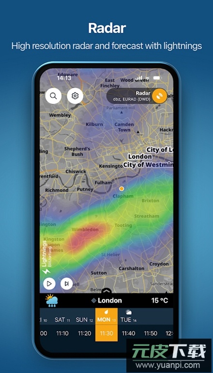 Ventusky风雨气温图客户端截图4