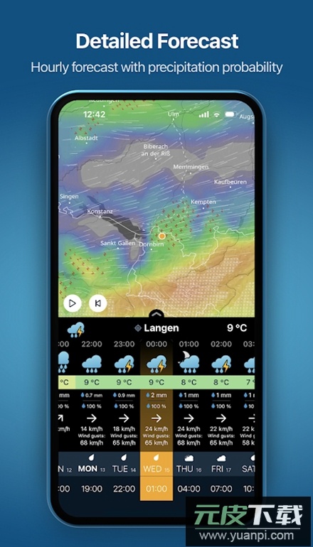 Ventusky风雨气温图客户端截图5