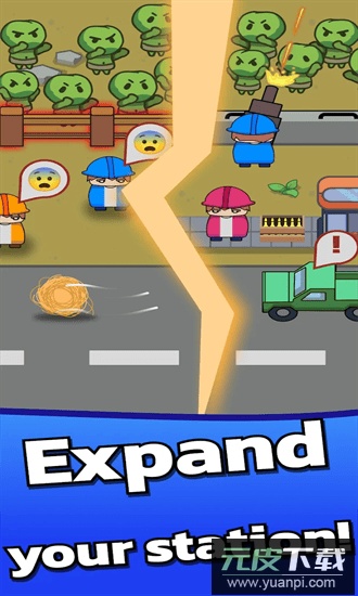 闲置僵尸加油站手机版截图1
