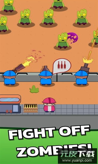 闲置僵尸加油站手机版截图2