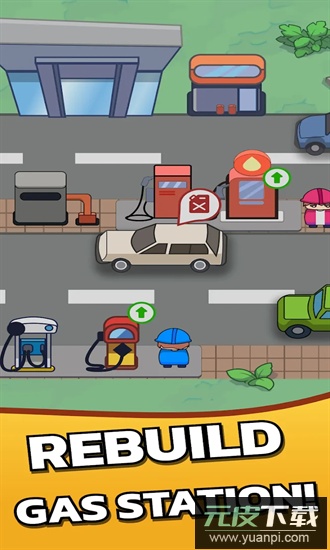 闲置僵尸加油站手机版截图3